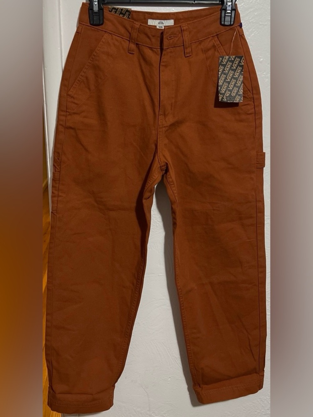 #37 NWT Vans Rust Ground Work Pants Size 24
